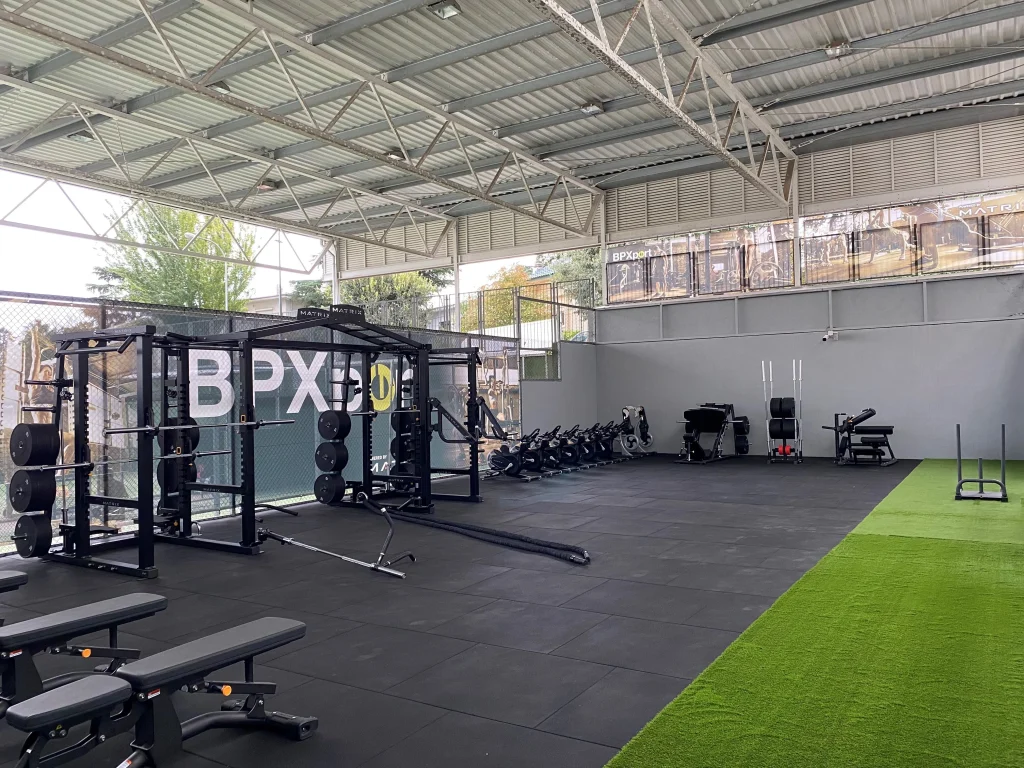 Sala Gimnasio AQA residencia para estudiantes en madrid