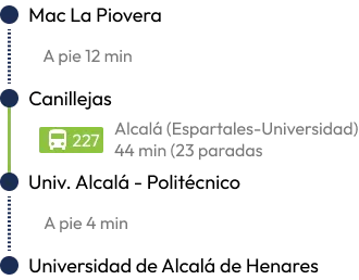 ruta universidad alcalá de henares